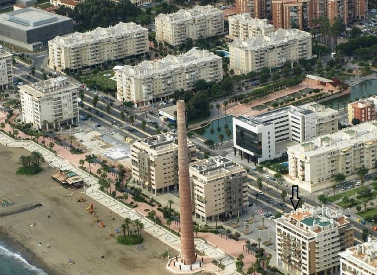 Appartamento Paseo Maritimo Antonio Banderas Málaga Esterno foto